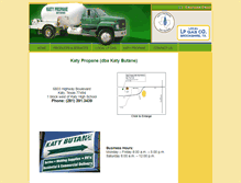 Tablet Screenshot of katypropane.com